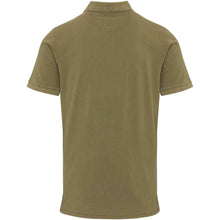 Load image into Gallery viewer, Calgary 200 g/m2 washed men's polo — Forest Green (back)
