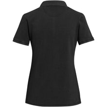Load image into Gallery viewer, Calgary 200 g/m2 washed women's polo — Black (back)
