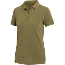 Load image into Gallery viewer, Calgary 200 g/m2 washed women's polo — Forest Green