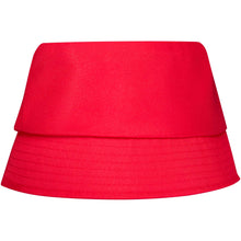 Load image into Gallery viewer, Solaris 130 g/m2 polyester sun hat — Red (back)