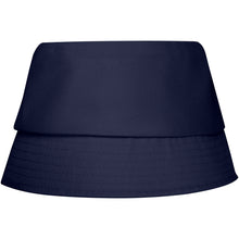 Load image into Gallery viewer, Solaris 130 g/m2 polyester sun hat — Navy (back)