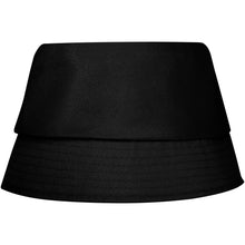 Load image into Gallery viewer, Solaris 130 g/m2 polyester sun hat — Black (back)