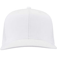 Load image into Gallery viewer, Drift Snapback 260 g/m2 6 panel cap — White (front)