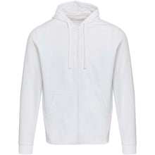 Load image into Gallery viewer, Jasper 280 g/m² OCS organic recycled unisex full zip hoodie — White (front)