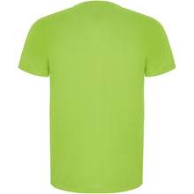 Load image into Gallery viewer, Imola 135 g/m² short sleeve kids sports t-shirt — Lime (back)