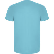 Load image into Gallery viewer, Imola 135 g/m² short sleeve kids sports t-shirt — Turquoise (back)