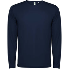 Load image into Gallery viewer, Estoril 125 g/m² long sleeve kids t-shirt — Navy Blue