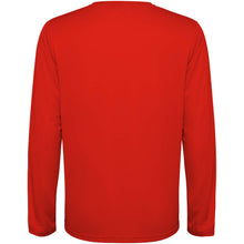 Load image into Gallery viewer, Estoril 125 g/m² long sleeve kids t-shirt — Red (back)