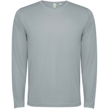 Load image into Gallery viewer, Estoril 125 g/m² long sleeve kids t-shirt — Grey (front)