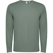 Load image into Gallery viewer, Estoril 125 g/m² long sleeve kids t-shirt — Laurel green