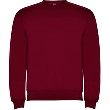 Load image into Gallery viewer, Clasica 280 g/m² kids crewneck sweater — Garnet