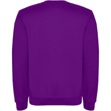 Load image into Gallery viewer, Clasica 280 g/m² kids crewneck sweater — Purple (back)