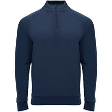 Load image into Gallery viewer, Epiro 200 g/m² long sleeve kids quarter zip sweatshirt — Navy Blue