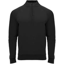 Load image into Gallery viewer, Epiro 200 g/m² long sleeve kids quarter zip sweatshirt — Black