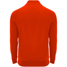 Load image into Gallery viewer, Epiro 200 g/m² long sleeve kids quarter zip sweatshirt — Red (back)