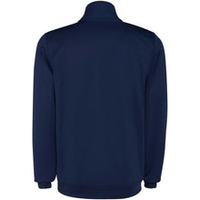 Load image into Gallery viewer, Evans 225 g/m² kids tracksuit — Navy Blue / White (back)