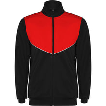 Load image into Gallery viewer, Evans 225 g/m² kids tracksuit — Black / Red