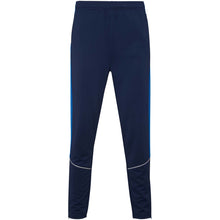 Load image into Gallery viewer, Evans 225 g/m² kids tracksuit — Navy Blue / Royal blue (front)