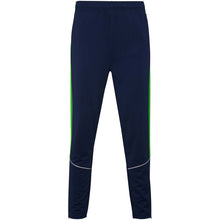 Load image into Gallery viewer, Evans 225 g/m² kids tracksuit — Navy Blue / Fern green (front)