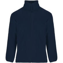 Load image into Gallery viewer, Artic kids full zip fleece jacket — Navy Blue