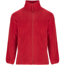 Load image into Gallery viewer, Artic kids full zip fleece jacket — Red