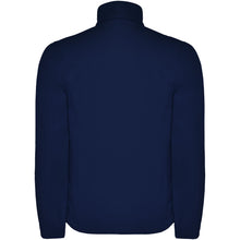 Load image into Gallery viewer, Antartida kids softshell jacket — Navy Blue (back)