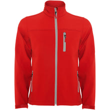 Load image into Gallery viewer, Antartida kids softshell jacket — Red