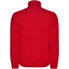 Load image into Gallery viewer, Antartida kids softshell jacket — Red (back)