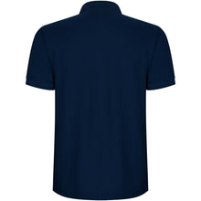 Load image into Gallery viewer, Pegaso Premium 220 g/m² short sleeve kids polo — Navy Blue (back)