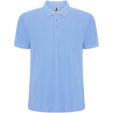 Load image into Gallery viewer, Pegaso Premium 220 g/m² short sleeve kids polo — Sky blue
