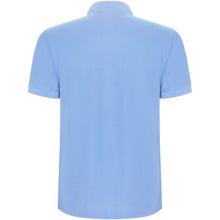 Load image into Gallery viewer, Pegaso Premium 220 g/m² short sleeve kids polo — Sky blue (back)