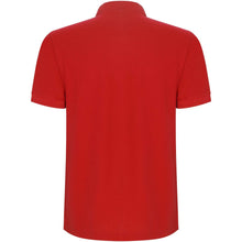 Load image into Gallery viewer, Pegaso Premium 220 g/m² short sleeve kids polo — Red (back)