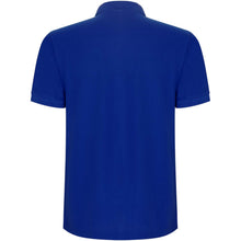 Load image into Gallery viewer, Pegaso Premium 220 g/m² short sleeve kids polo — Blue (back)