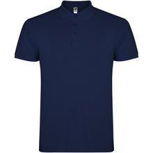 Load image into Gallery viewer, Star 200 g/m² short sleeve kids polo — Navy Blue