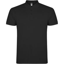 Load image into Gallery viewer, Star 200 g/m² short sleeve kids polo — Black