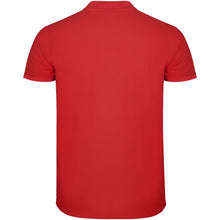Load image into Gallery viewer, Star 200 g/m² short sleeve kids polo — Red (back)