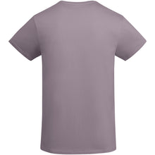 Load image into Gallery viewer, Breda 175 g/m² short sleeve organic cotton kids t-shirt — Lavender (back)