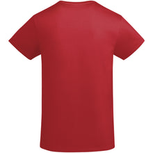 Load image into Gallery viewer, Breda 175 g/m² short sleeve organic cotton kids t-shirt — Red (back)