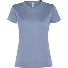 Load image into Gallery viewer, Slam 100 g/m² short sleeve women's sports t-shirt — Zen Blue