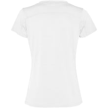 Load image into Gallery viewer, Slam 100 g/m² short sleeve women's sports t-shirt — White (back)