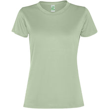 Load image into Gallery viewer, Slam 100 g/m² short sleeve women's sports t-shirt — Mist Green