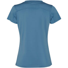 Load image into Gallery viewer, Slam 100 g/m² short sleeve women's sports t-shirt — Storm blue (back)