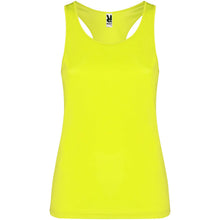 Load image into Gallery viewer, Shura 140 g/m² women's sports vest — Fluor Yellow