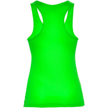 Load image into Gallery viewer, Shura 140 g/m² women's sports vest — Lime (back)