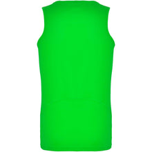 Load image into Gallery viewer, Andre 140 g/m² men's sports vest — Lime (back)