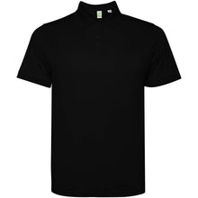 Load image into Gallery viewer, Tormo 125 g/m² short sleeve men's polo  — Black
