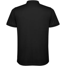Load image into Gallery viewer, Tormo 125 g/m² short sleeve men's polo  — Black (back)