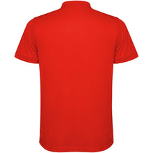 Load image into Gallery viewer, Tormo 125 g/m² short sleeve men's polo  — Red (back)
