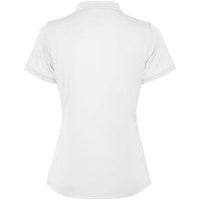 Load image into Gallery viewer, Tormo 125 g/m² short sleeve women's polo  — White (back)