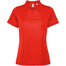 Load image into Gallery viewer, Tormo 125 g/m² short sleeve women's polo  — Red